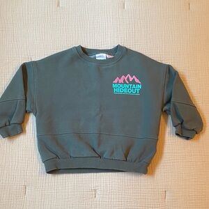 Zara Kids Mountain Sweatshirt